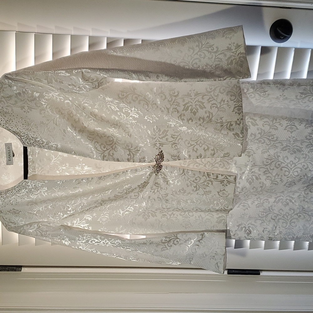 White Danillo's Woman's Jacket and skirt